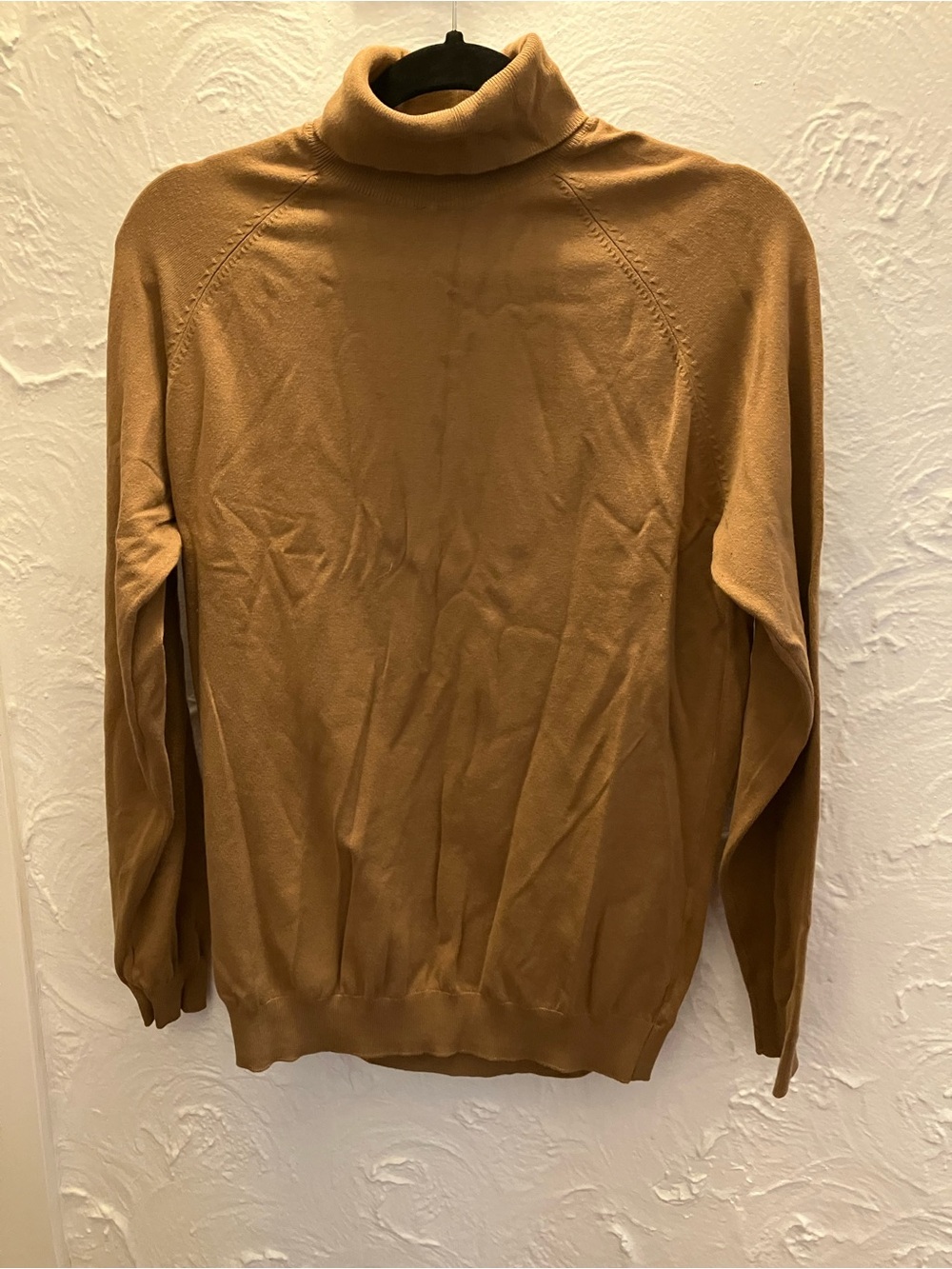 Zara Camel Brown Turtleneck Sweater